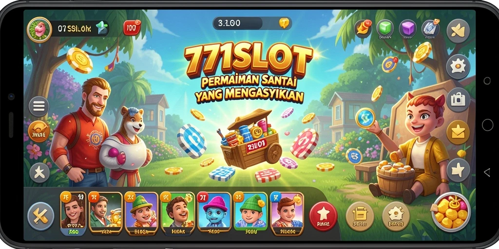 Tampilan menarik saat gameplay slot di 171SLOT.