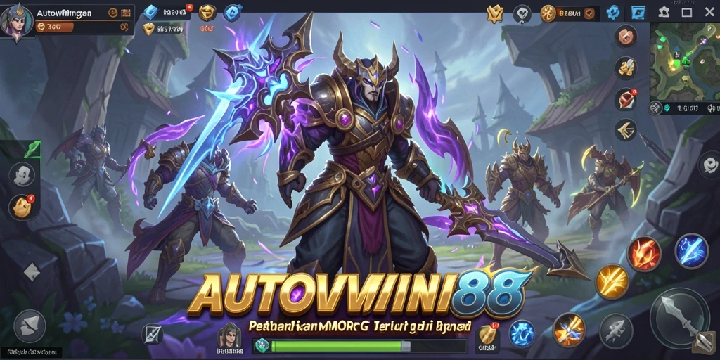 Tampilan gameplay menarik dari AUTOWIN88 dengan aksi seru di dunia MMORPG.