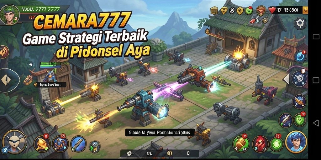 Tangkapan layar menunjukkan gameplay mendebarkan di CEMARA777.