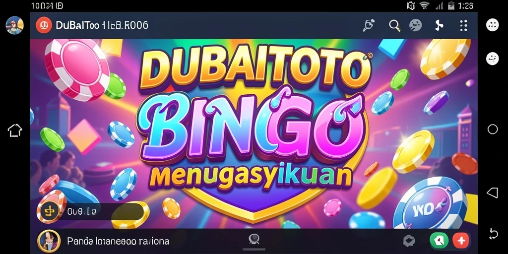 Tampilan gameplay menarik dari DUBAITOTO dengan suasana Bingo yang seru.
