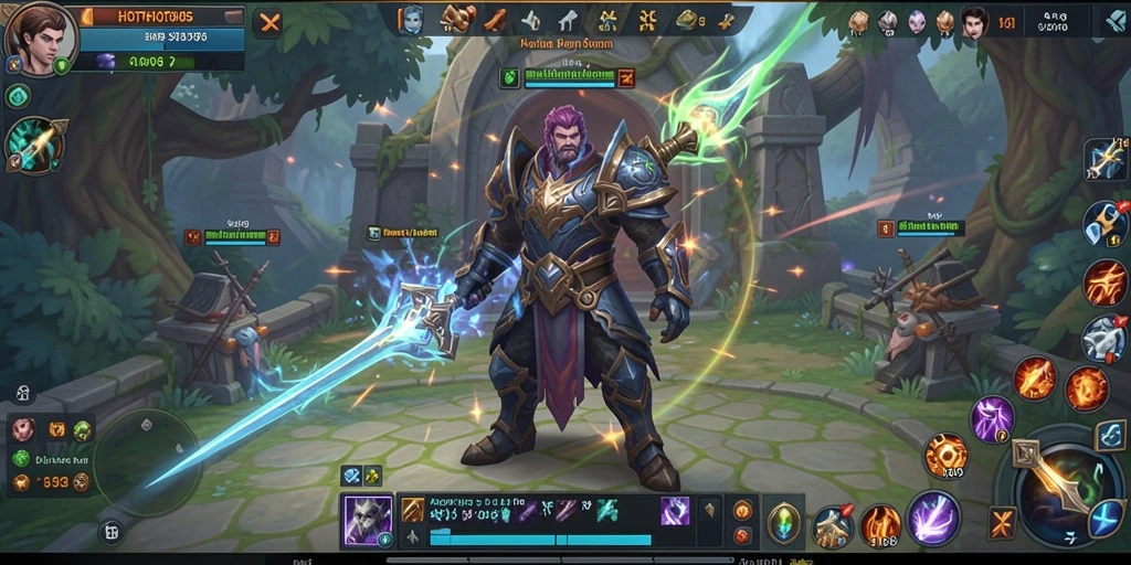 Tampilan utama gameplay HOT985 yang menunjukkan aksi seru dan grafis yang mengesankan.