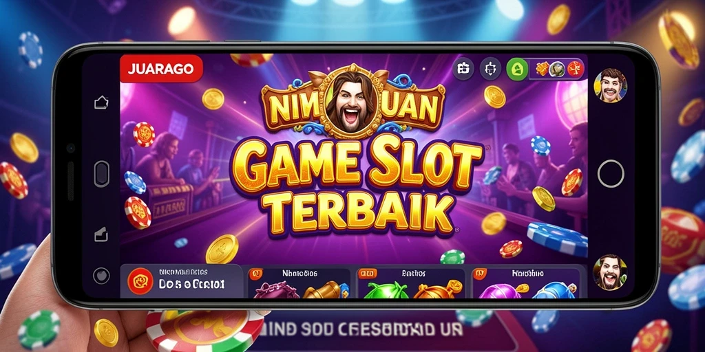 Tampilan gameplay menarik dari JUARAGO yang penuh warna.