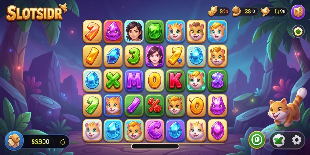 Gambaran gameplay SLOTSIDR dengan aksinya yang seru.