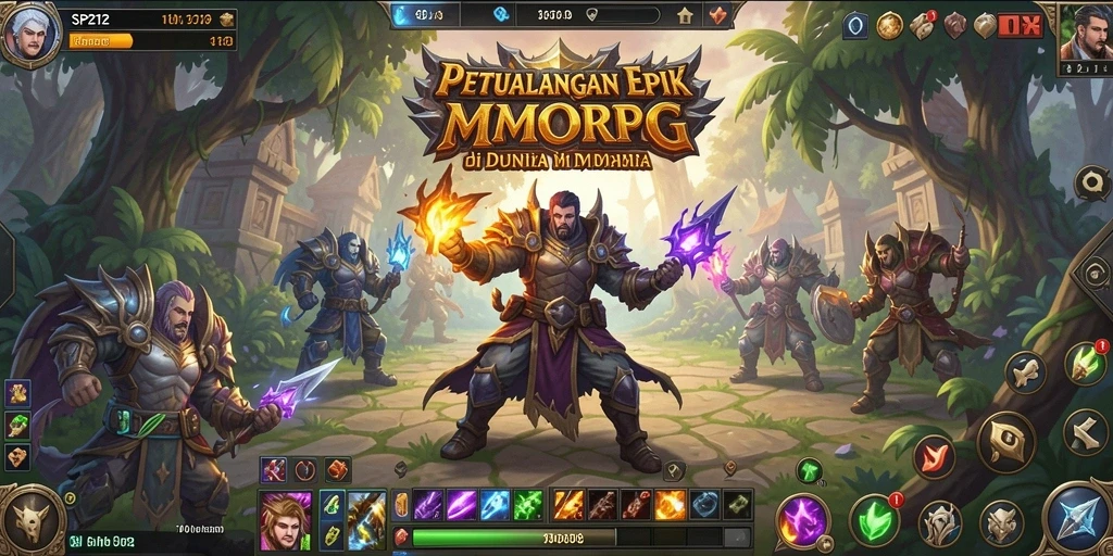 Gambaran gameplay SP212 yang seru dan penuh petualangan.