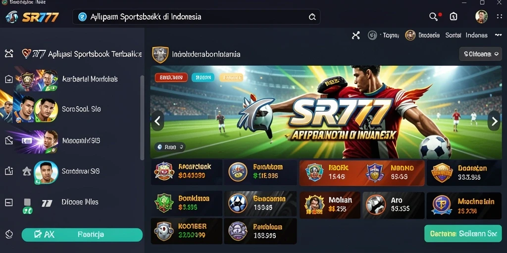 Tampilan gameplay menjanjikan pengalaman taruhan olahraga yang seru.