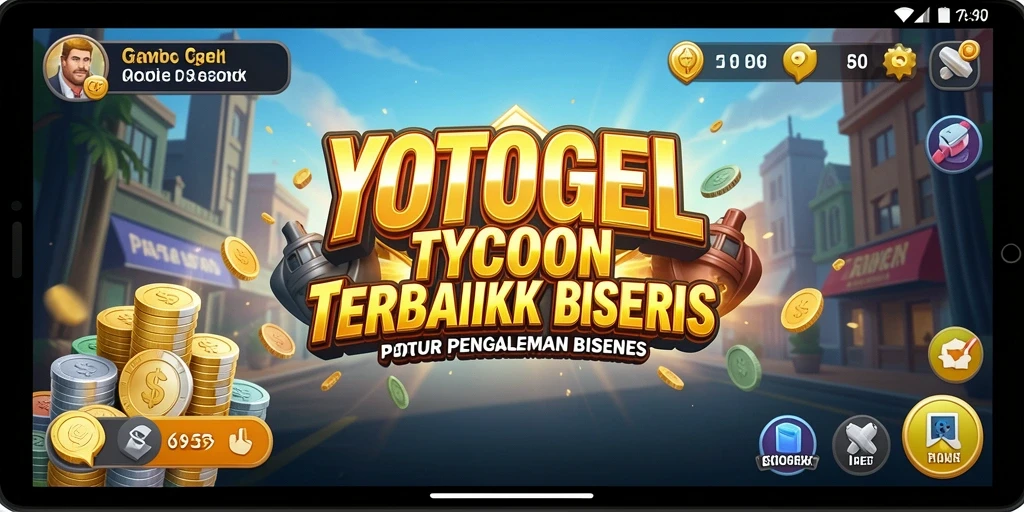 Tangkapan layar gameplay <strong>YOTOGEL</strong> yang menunjukkan manajemen bisnis yang seru.
